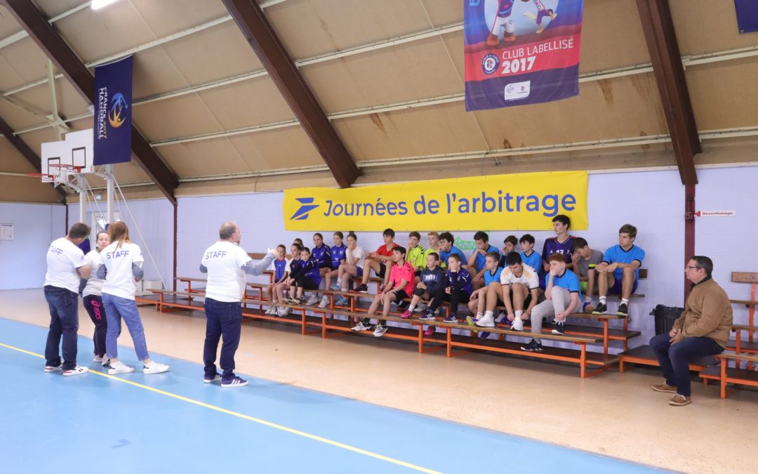 Arbitrage – L’école d’arbitrage du Stade Vernolien Handball sous les projecteurs